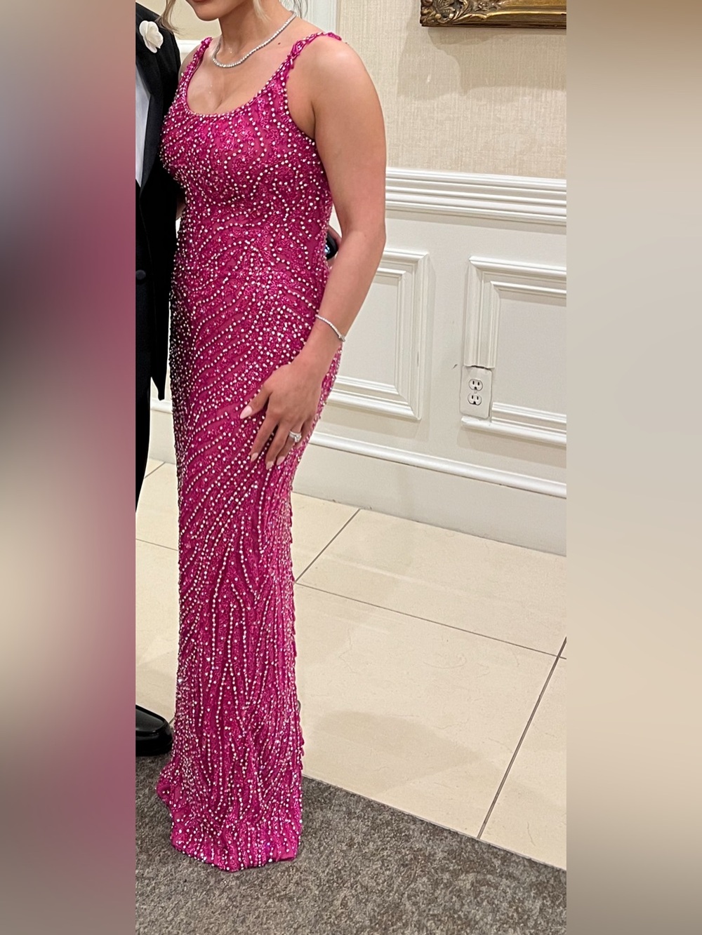 Custom Made Embellished Gown